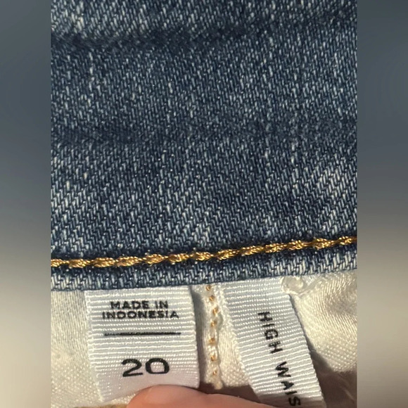 LOFT plus Womens high waist skinny jeans size 20 - Picture 8 of 8